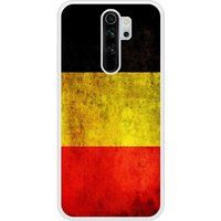 Redmi Note 8 Pro Drapeau Belgique Bedrukt siliconen hoesje
