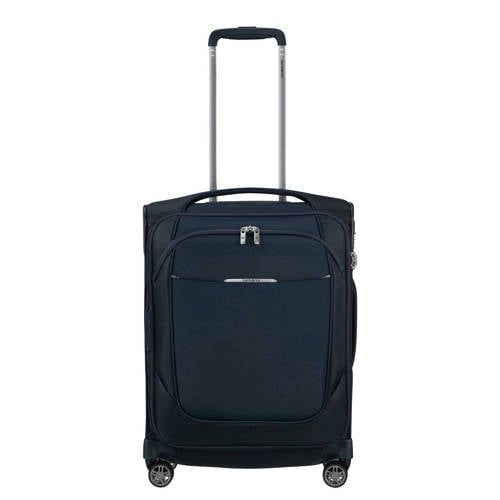 Samsonite trolley Re-Lite 55 cm. Expandable donkerblauw