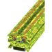 Phoenix Contact 1078963 Borne de terre 5,2 mm Borne à poussoir Vert, Jaune 50 pièce(s)