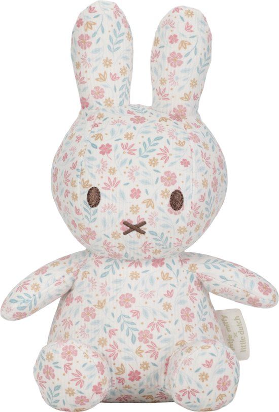 Nijntje x Little Dutch - All-Over Knuffel - 20 cm - Lucky Blossom