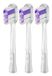 Laifen 30102-000026 Brossettes - 3 Pièces - Transparent, Violet, Blanc