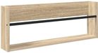 vidaXL Tijdschriftenrek Sonoma Eik 80 x 12 x 30 cm Bewerkt hout