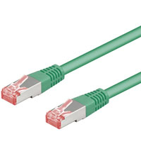 Goobay CAT 6-700 SSTP PIMF Green 7m