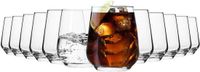 KROSNO GLASS KROSNO | Water Sap Tumbler Drinkglazen | Set van 12 stuks - 400 ml | Loodvrij kristalglas | Splendour Collectie | Perfect voor Thuis, Restaurants en Feesten | Vaatwasser Veilig
