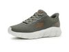 SKECHERS Sneakers laag 'BOBS B FLEX - GLACIAL EDGE' olijfgroen / oranje