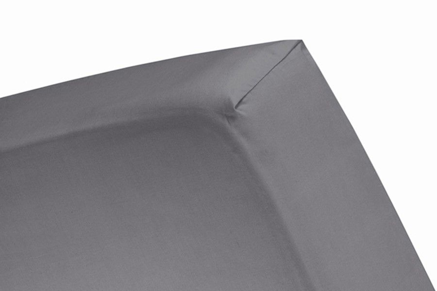 Cinderella Jersey hoeslaken - 120x200 cm - Anthracite