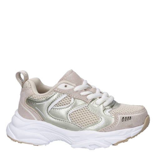 Nelson Kids chunky sneakers beige/goud