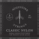 Augustine 3-pack snarenset klassieke gitaar - AU-CLBK/3 - Black