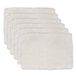 DII Jute Jute Collectie Keuken Tafelblad, Placemat Set, 13x19, Massief Ivoor, 6 Count