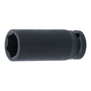 BGS technic BGS Kracht dopsleutel zeskant, diep | 12,5 mm (1/2") | 22 mm Aantal:1