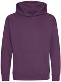 Just Hoods Kids' Hoodie JH001K - Plum - 12/13 (XL)