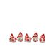 Konstsmide 6253-103 Décoration lumineuse 40 LED 1,2 W Blanc, Rouge IP44