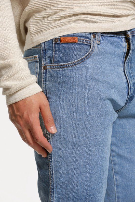 Wrangler Texas Heren Jeans - Felblauw - Maat 36/32