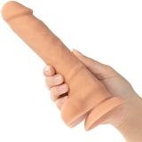 Willie City Luxe Gode Ultra Réaliste en Silicone 22 cm - Nude