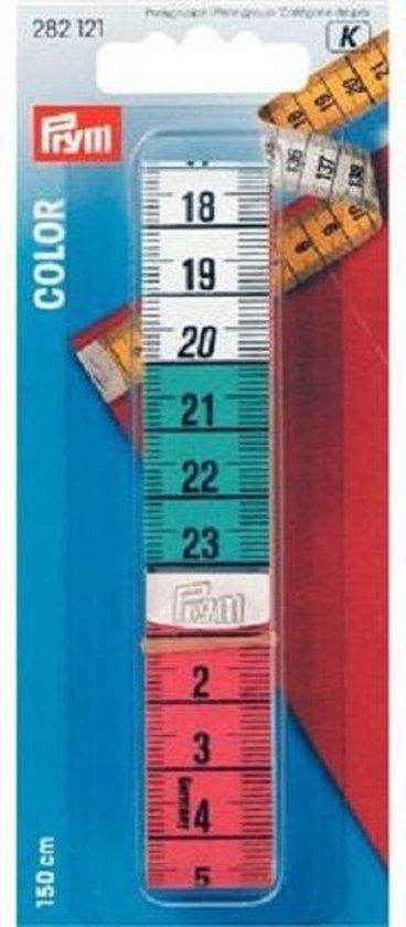 Prym 282121 - Centimeter lint - Gekleurd - 150cm, Meerkleurig, 150 cm