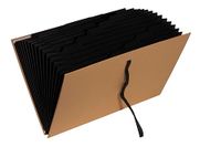 Exacompta - Office By Me lintmap met 18 vakken - A4 - Beige