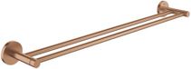 GROHE Start Dubbele Handdoekhouder – 600 mm – Metaal – Geborsteld Warm Sunset