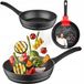 Florina Deluxe Aluminium Koekenpan 26cm - Geschikt voor Inductie
