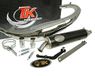 Uitlaat Bajo Uitlaat turbo kit RQ chroom - CPI SX 50 Supercross AM6