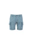 ALPHA INDUSTRIES Crew Short Jack, Greyblue, 34 Uniseks Volwassenen, Grijs Blauw
