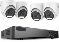Merkloos Beveiligingscamerasysteem - 5MP Camera - 8-Kanaals - Wit