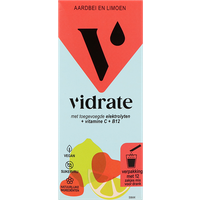 ViDrate Aardbei- en Limoensmaak - 12 zakjes