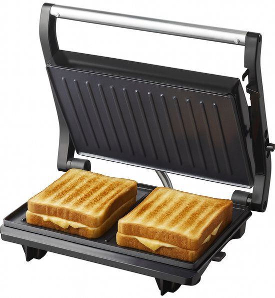 Tomado TGC2001S Contactgrill - 750W - Zwart/RVS - PFAS-vrij