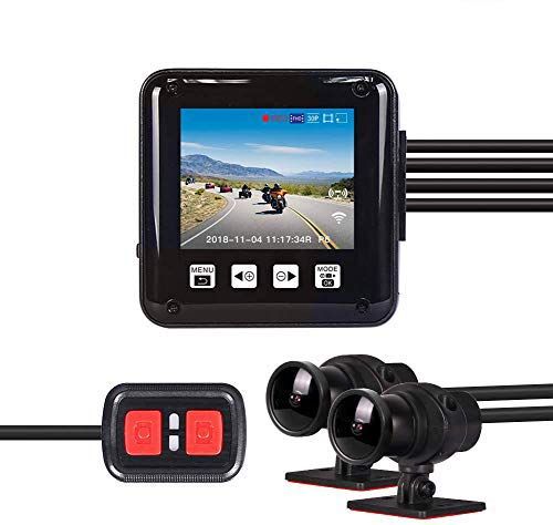 Motocam P6F Wifi 2CH Dual motor dashcam
