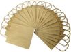 folia 21210 - papieren zakken van kraftpapier, geschenkzakjes, 20 stuks, ca. 12 x 5,5 x 15 cm, natuur