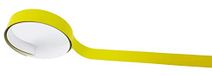 Quattroerre 10060 Stripes Adesive Fluo-Rifrangement, geel, 12,5 mm x 1 m