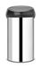 Brabantia Touch Bin Prullenbak, Brilliant Steel, 60 Liter
