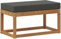 vidaXL Tuinbank Massief Acacia Hout Naturel