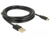 DeLOCK 85209 USB-kabel - 3 m - Zwart