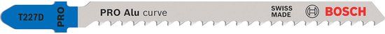 Bosch Accessoires BOSCH - ZAAGBLAD T PRO ALU CURVE - T227D 100 mm - 2 stuks