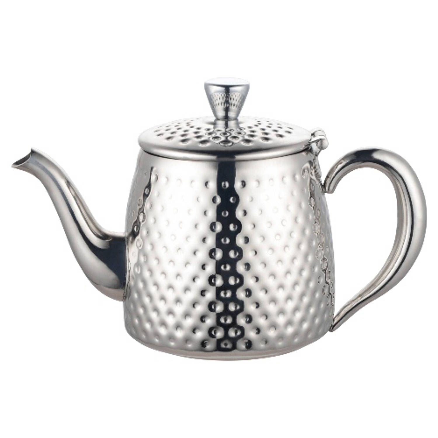 Cafè Ole Sandringham theepot - Zilverkleurig - 1 liter