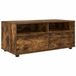 vidaXL TV-kast 100 x 48 x 43 cm Rook Eiken Bewerkt hout