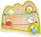 Goki Ballenbaan 38,5x12x29cm, recto-verso, met belletje, hout, 2+