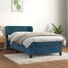 Maison Exclusive - Sommier à lattes de lit avec matelas bleu foncé 90x190 cm