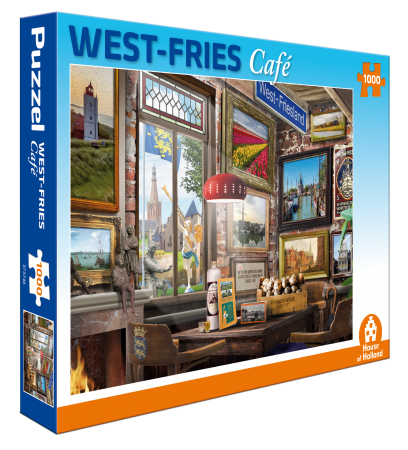 House of Holland West Fries Café Puzzel (1000 stukjes)