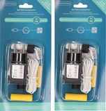 Merkloos Adapter 2x AA batterij vervanger - set 2x