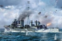 Trumpeter Modelbouwpakket Schepen - 06742 HMS Colombo Ship Plastic - 1:700 - Modelbouw