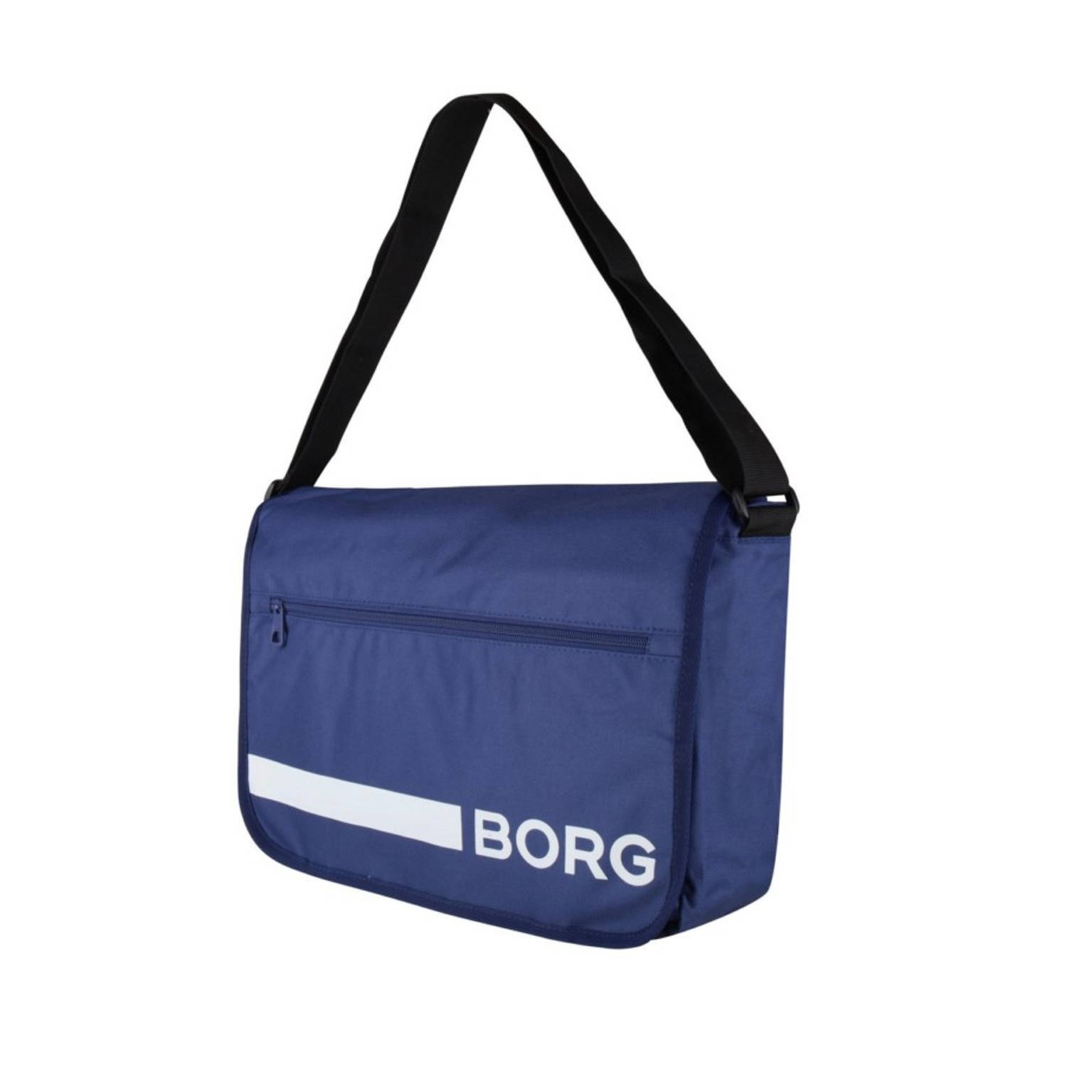 Björn Borg schoudertas navy blauw baseline flyer low