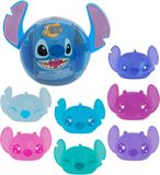 Disney Stitch - Squish-a-Stitch in een verrassingscapsule - 5 cm squishy Stitch hoofdje