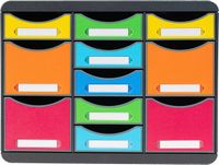 Exacompta Ladenblok Storebox Multi 11 laden Iderama - Harlekijn - 313798D
