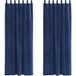 Maison Exclusive - Rideaux 2 Pc Bleu Foncé 140 X 245 Cm Velours