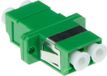 ACT EA9007 Glasvezel LC/APC Duplex Adapter Singlemode OS2 Groen