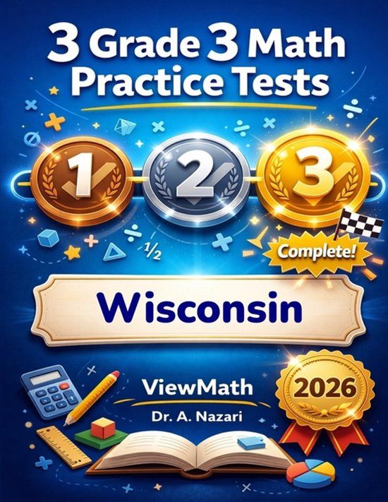 3 Libri GmbH 3 Wisconsin Forward Exam Grade 3 Math Practice Tests