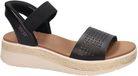 Skechers Dames Zwart Plateau Sandalen Maat 39.5
