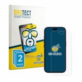 BROTECT Screenprotector voor Apple iPhone 18 Pro - Folie Beschermfolie transparant 2 Stuks