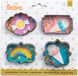 Decora Koekjesuitsteker Plastic - Mini Frames pk/4